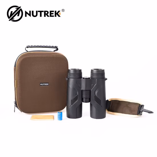 Nutrek Optics 10X42 Binocular Laser Distance Meter Rangefinder for Golf Hunting